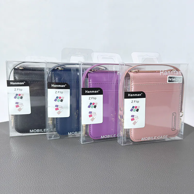 (image for) Samsung Z Flip6 Hanman Wallet case with strap