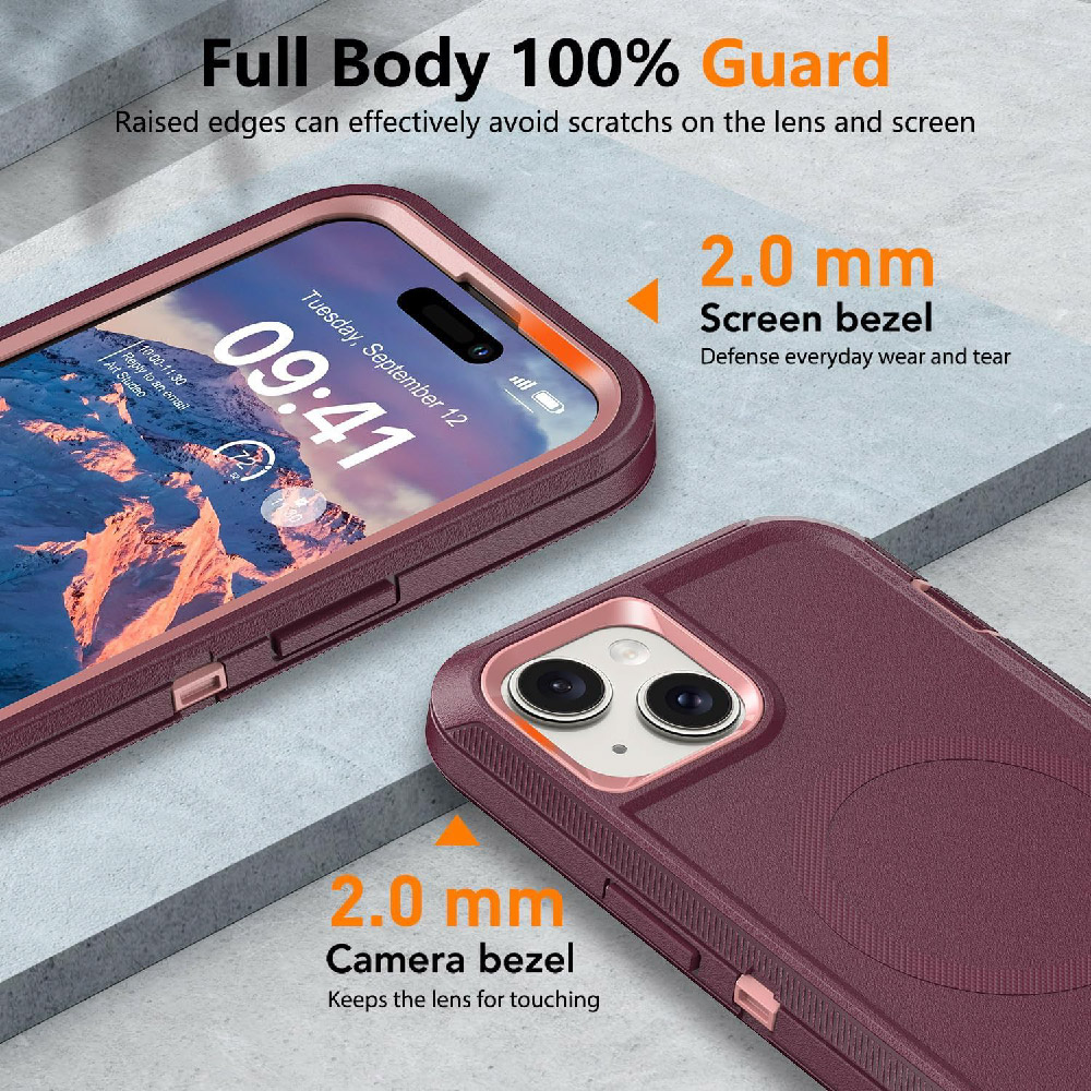 (image for) Case for IPHONE 17 robot with magnetic ring