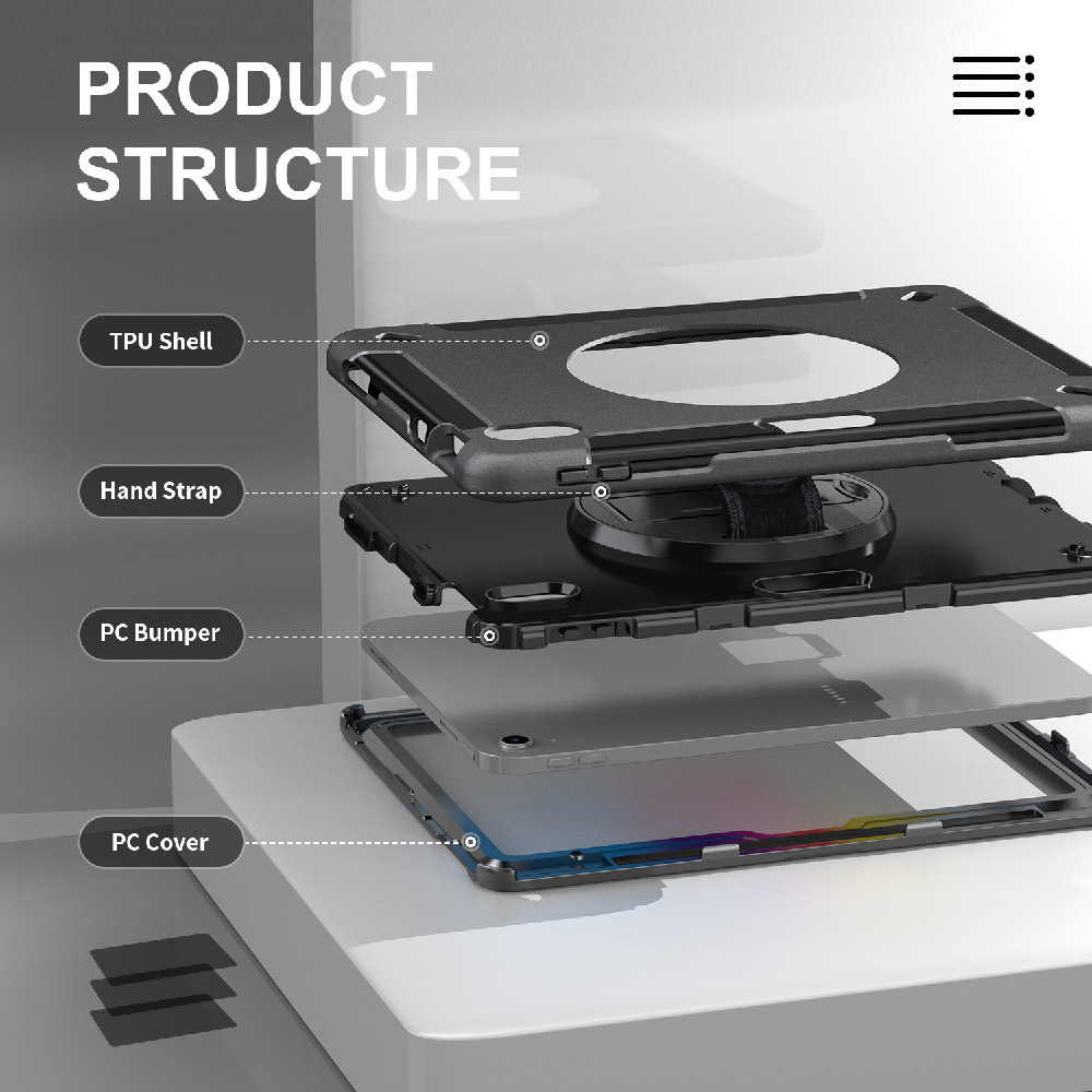 Case for TAB SAMSUNG A8/X200 robot with 360 bracket [TAB SAMSUNG A8/X200] PHONE CASE WATCH AIRPODS SCREEN PROTECTOR OTHER CHARGER IPAD/TABLET 