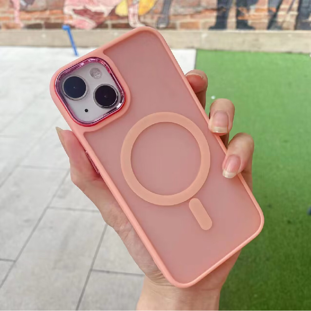 Case for IPHONE 15PRO golden shield matte with magnetic ring [IPHONE 15PRO] PHONE CASE WATCH AIRPODS SCREEN PROTECTOR OTHER CHARGER IPAD/TABLET 