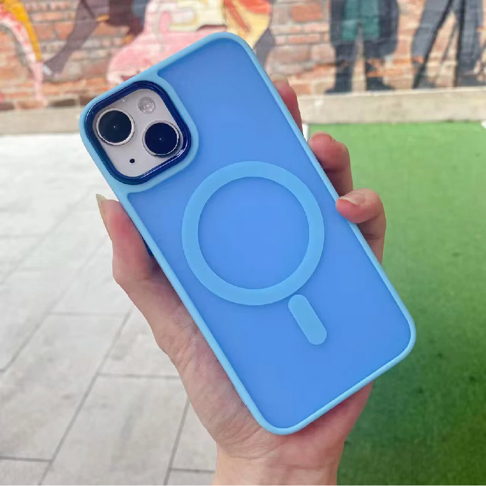 Case for IPHONE 15PRO golden shield matte with magnetic ring [IPHONE 15PRO] PHONE CASE WATCH AIRPODS SCREEN PROTECTOR OTHER CHARGER IPAD/TABLET 