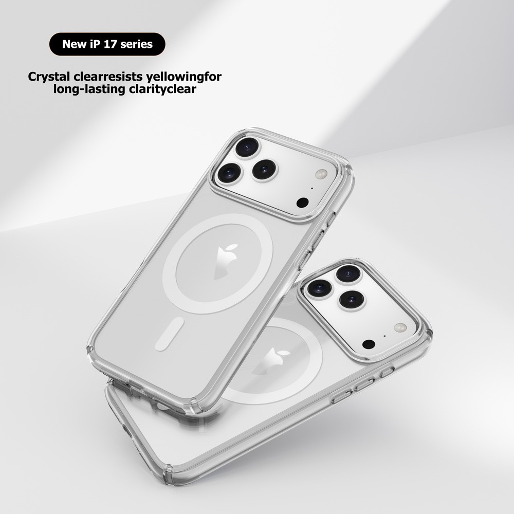 IPHONE 17 UTIA Ultimake Shockproof Transparent Case Cover With Magnetic Ring [IPHONE 17] PHONE CASE WATCH AIRPODS SCREEN PROTECTOR OTHER CHARGER IPAD/TABLET 
