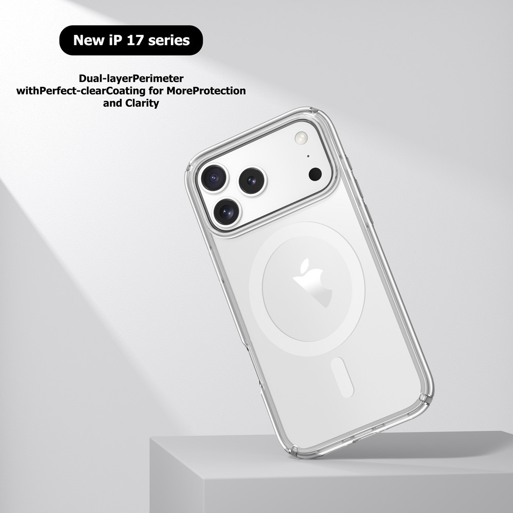 IPHONE 17 UTIA Ultimake Shockproof Transparent Case Cover With Magnetic Ring [IPHONE 17] PHONE CASE WATCH AIRPODS SCREEN PROTECTOR OTHER CHARGER IPAD/TABLET 