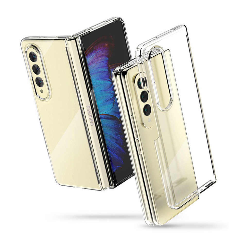 (image for) SAMSUNG Z FOLD 3 Transparent Pearl Jelly Case Cover