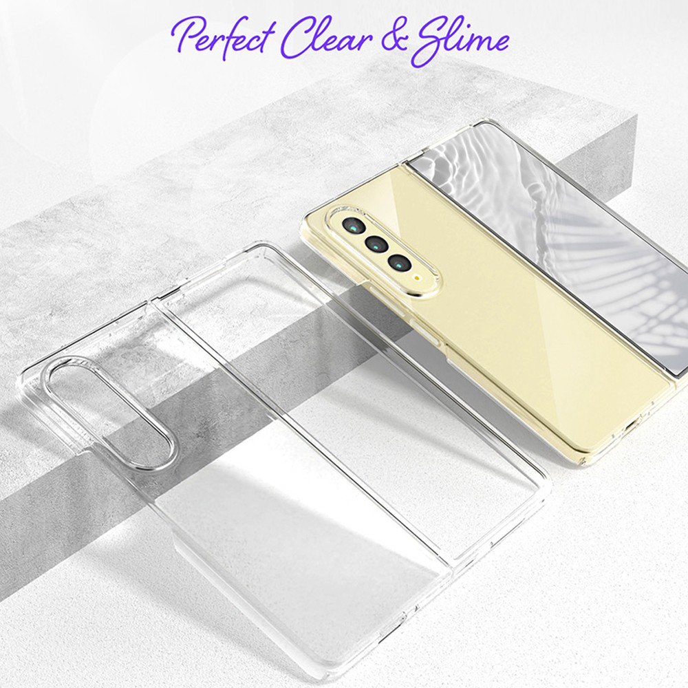 (image for) SAMSUNG Z FOLD 3 Transparent Pearl Jelly Case Cover
