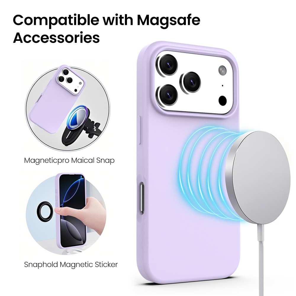 IPHONE 17 REDEFINE Liquid Silicone Case Cover with Magnetic Ring [IPHONE 17] PHONE CASE WATCH AIRPODS SCREEN PROTECTOR OTHER CHARGER IPAD/TABLET 