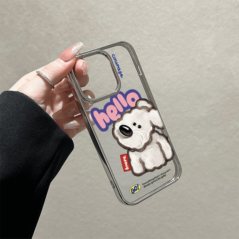 (image for) IPHONE 16 HELLO DOG Case Cover