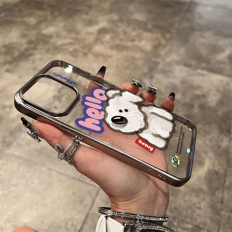 IPHONE 16 HELLO DOG Case Cover [IPHONE 16] PHONE CASE WATCH AIRPODS SCREEN PROTECTOR OTHER CHARGER IPAD/TABLET 