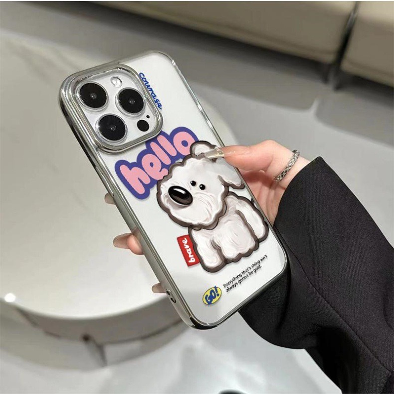 IPHONE 16 HELLO DOG Case Cover [IPHONE 16] PHONE CASE WATCH AIRPODS SCREEN PROTECTOR OTHER CHARGER IPAD/TABLET 