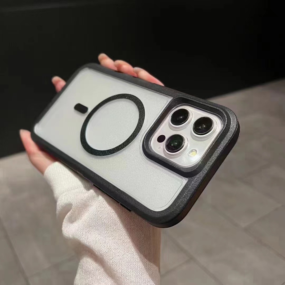 IPHONE 11 3 in 1 Matte Case Cover With Magnetic Ring [IPHONE 11] PHONE CASE WATCH AIRPODS SCREEN PROTECTOR OTHER CHARGER IPAD/TABLET 